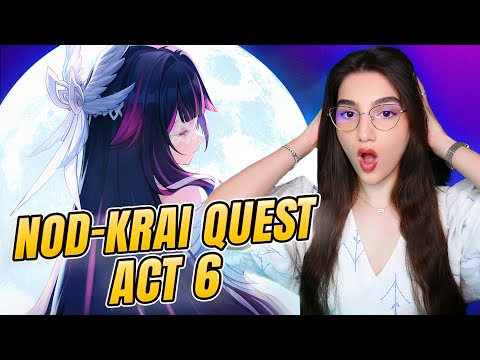 WHAT. JUST. HAPPENED. - Nod Krai Act 6 Archon Quest Luna 3 (6.2) Reaction!