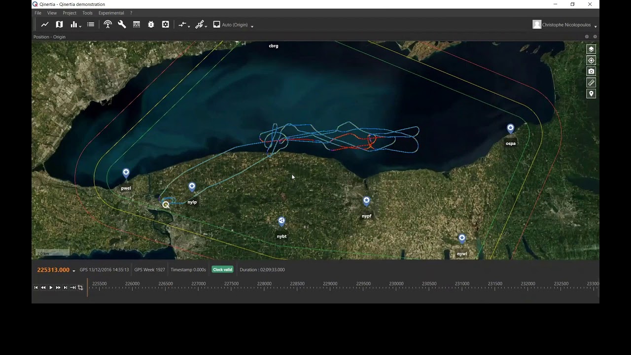 Qinertia : Post Processing Software live demo for Aerial Survey Application | SBG Systems