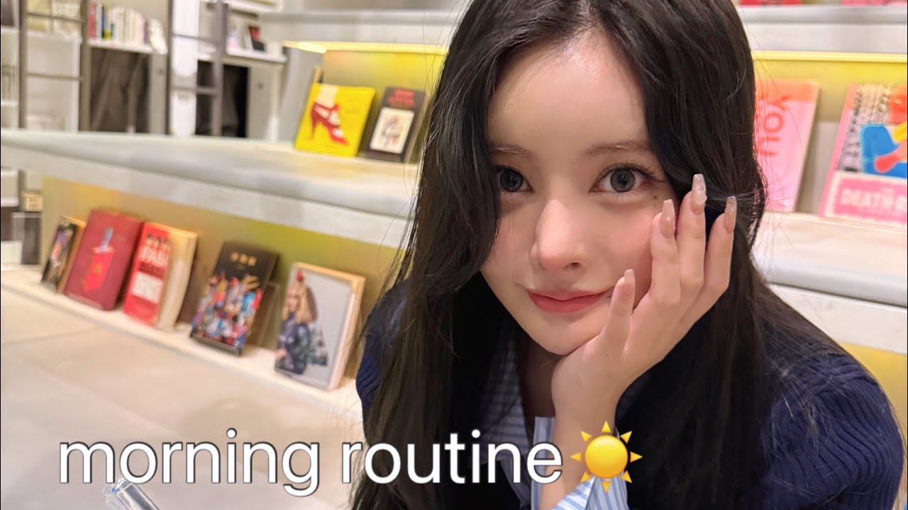 朝のスキンケアルーティン:)
