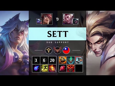 Sett Support vs Rakan - TW Grandmaster Patch 25.14