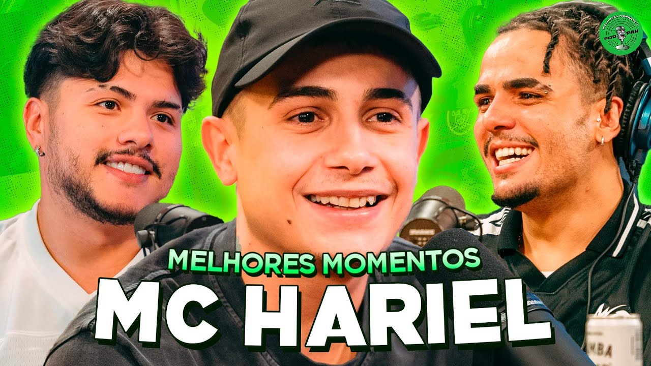 O PARÇA DO MEMPHIS DEPAY, MC HARIEL NO PODPAH! - Melhores Momentos