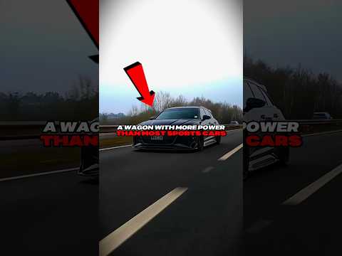 this wagon is faster than a supercar 👀