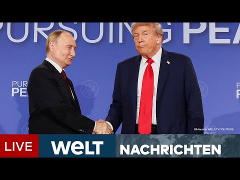 UKRAINE-KRIEG: Hochspannung vor USA-Russland-Gipfel - Kann Trump Kriegsherren Putin stoppen? | LIVE