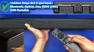 Eggel 🔥 Stage SoundBar / Sound Bar with Built-In Woofer 🔥 Unboxing + Quick Review