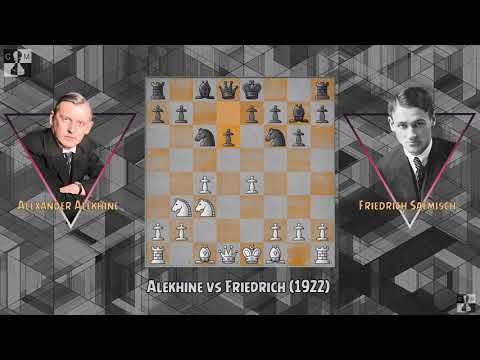 Alexander Alekhine vs Friedrich Saemisch