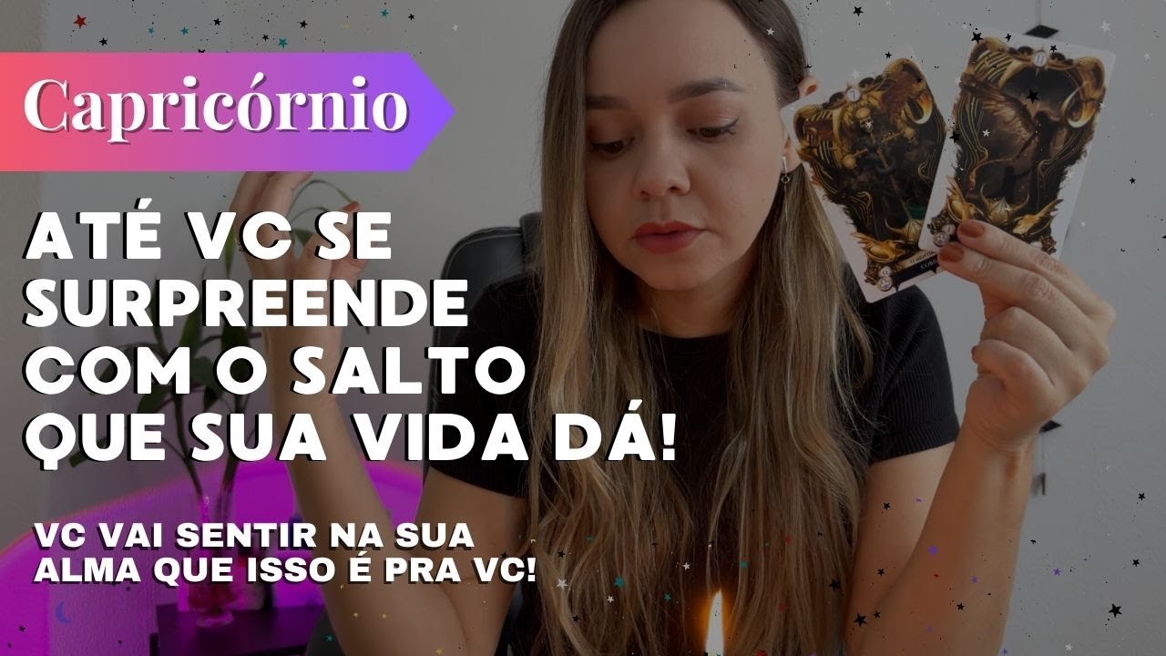 CAPRICORN✨THE LEAP THAT YOUR LIFE TAKES🔥YOU WILL FEEL IN YOUR SOUL THAT THIS IS FOR YOU