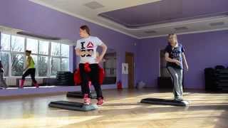 preview picture of video 'Step-aerobics choreography by Karpunova Katerina D4U studio'