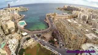 preview picture of video 'Malta St,Julians To Sliema'