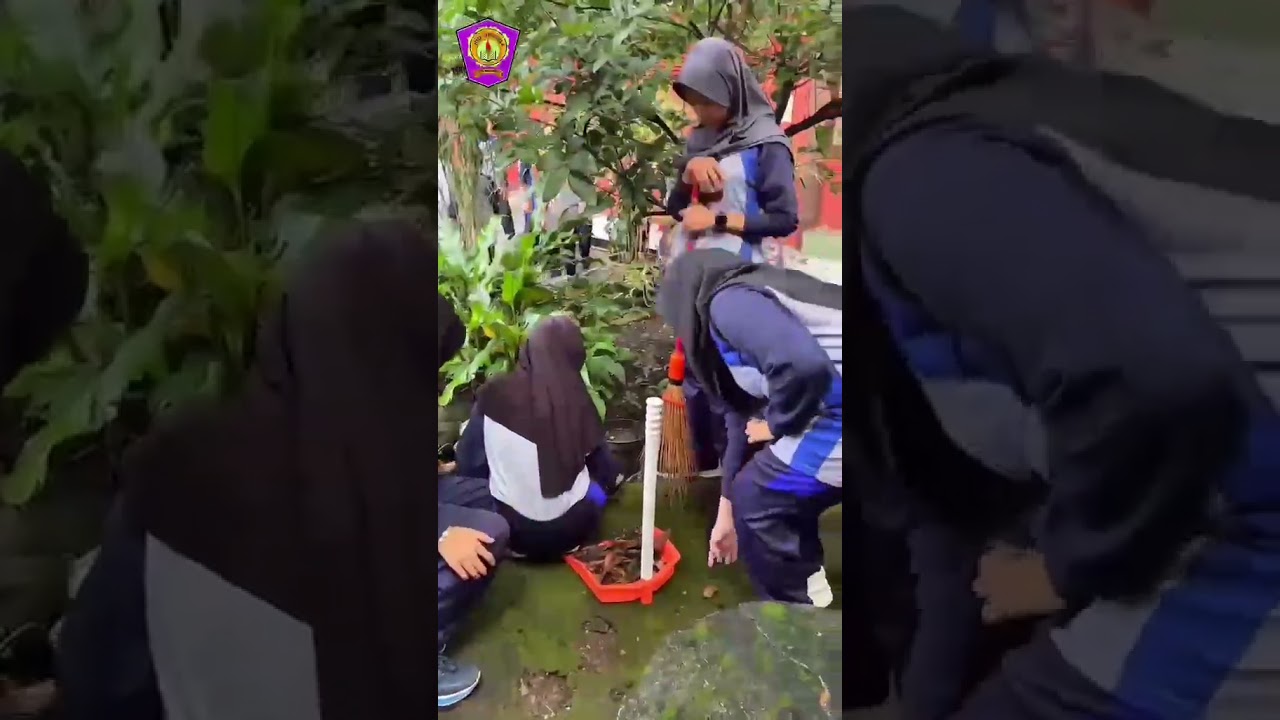 Bike to School dan Jum'at Bersih #smpn4mojokerto #spenpat