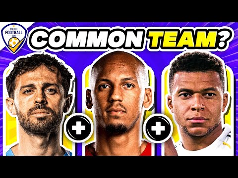 GUESS THE COMMON CLUB BY 3 PLAYERS 😎🔥 | FOOTBALL QUIZ 2025