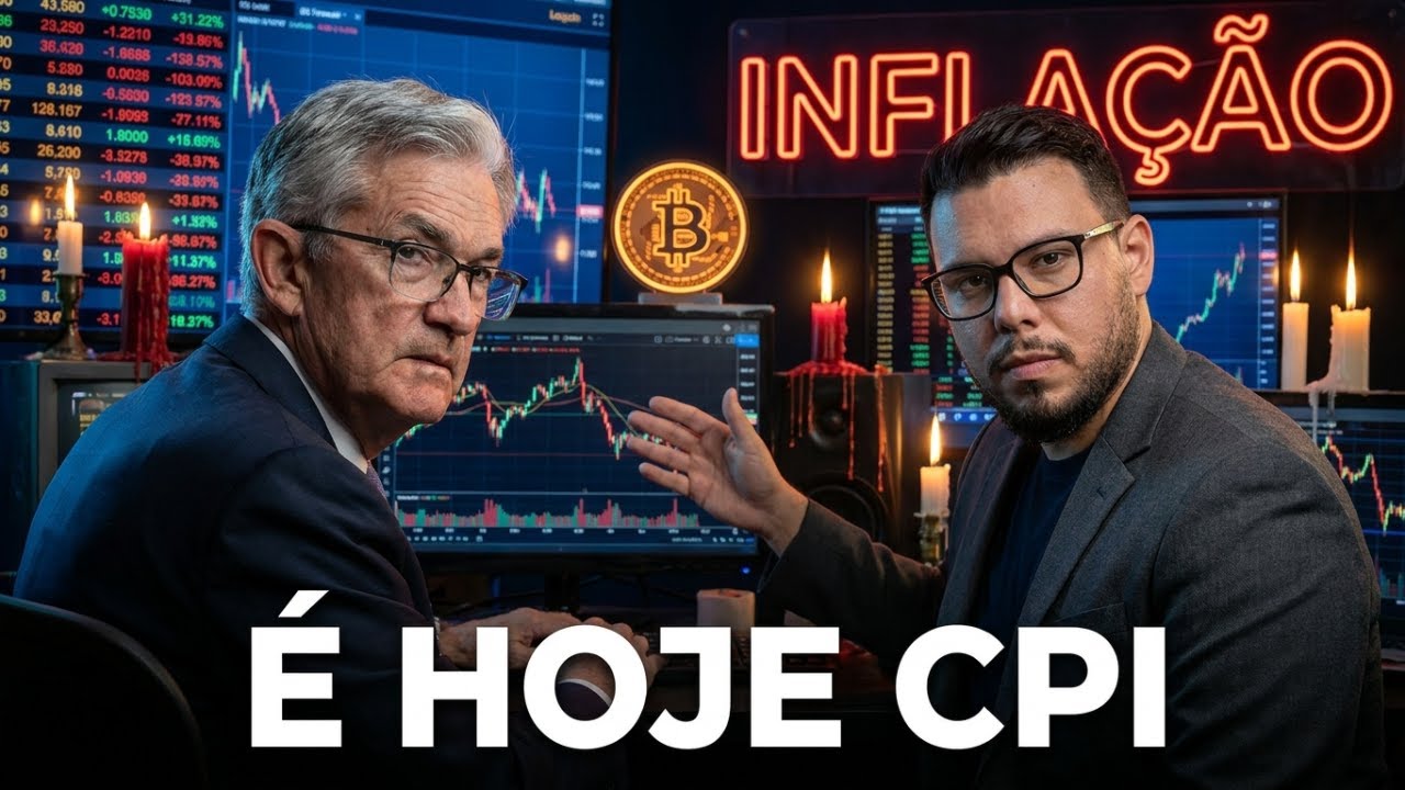 URGENTE: INFLAÇÃO CPI AO VIVO! HORA DA VOLATILIDADE ?