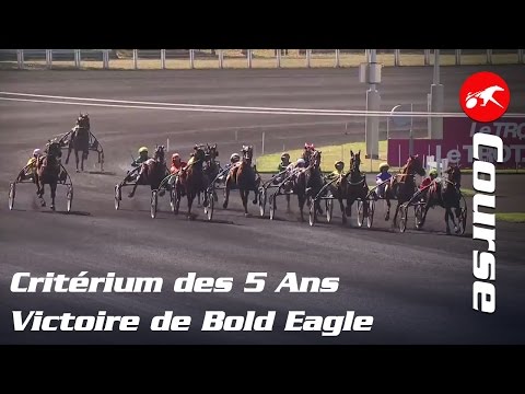 Critérium des 5 Ans 2016 - Victoire de Bold Eagle - La course