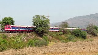preview picture of video 'DMU Approaching Bhise Tunnel of Central Railways'