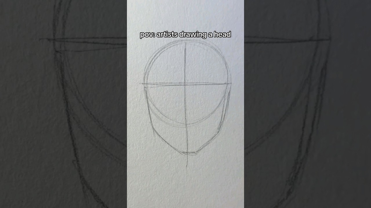 pov: artists drawing a head || Jmarron