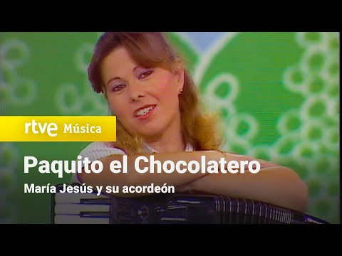 María Jesús y su acordeón - "Paquito el chocolatero" (La cometa blanca 1981)