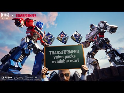 PUBG MOBILE x TRANSFORMERS | Voice Pack Available Now