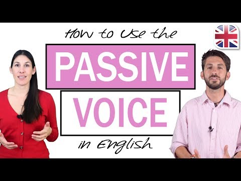 How to Use the Passive Voice in English - English Grammar Lesson