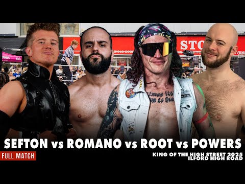 UKPW: FULL MATCH Harry Sefton vs Fabio Romano vs Rudi Root vs Theodore Powers