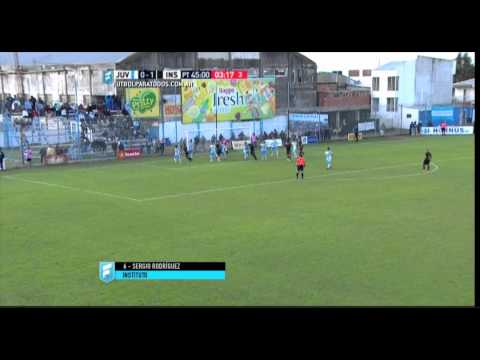 Gol de Rodríguez. Juventud U. 0 - Instituto 1. Fecha 14. B Nacional 2015. FPT.