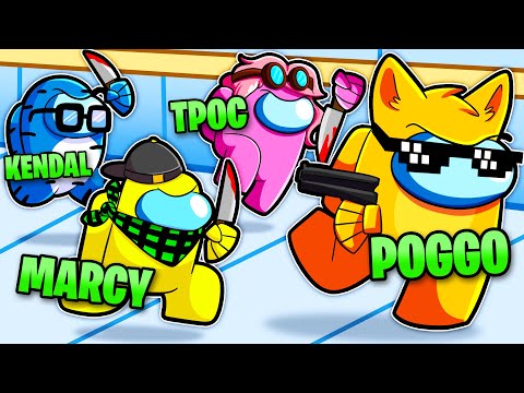 AMONG US MA TUTTI SONO IMPOSTORI CON I TPOC, KENDAL, MARCY, CARLY E ALTRI YOUTUBER PAZZI! *EPICO*