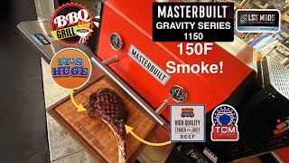 Masterbuilt 1150 Gravity Charcoal Grill! / 150F Smoked & 700F Seared Cowboy Ribeye Steak!