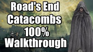Road&#39;s End Catacombs 100% Walkthrough ALL ITEMS And Boss in Elden Ring Part 20