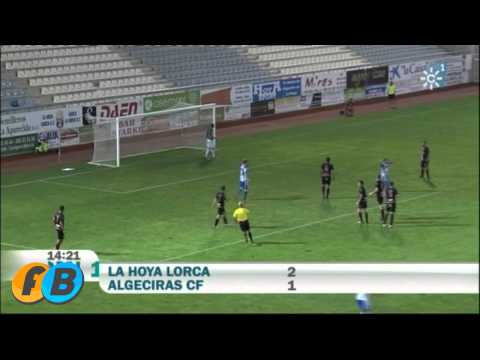 Resumen La Hoya Lorca CF 2-1 Algeciras CF [J8] 2ªB Grupo IV 2013-14 13/10/13