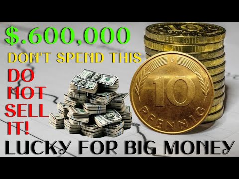 🔴Rare Germany 10 Pfennig 1971 coin worth A lot of money!coins worth money!