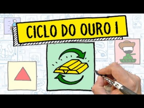 CICLO DO OURO - História do Brasil - Resumo Desenhado