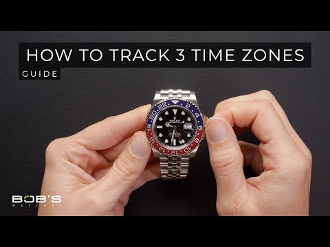 Rolex GMT-Master II Setup – How to Track 3 Time Zones | Bob's Watches