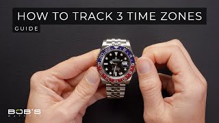 Rolex GMT-Master II Setup – How to Track 3 Time Zones | Bob