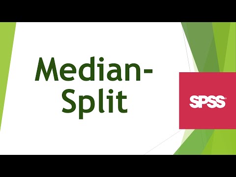 Median Split in SPSS durchführen  ✂