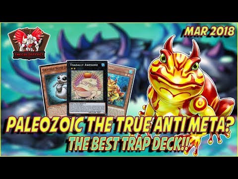 YUGIOH! *COMPETITIVE* IN-DEPTH PALEOZOIC FROG DECK PROFILE! |BEST TRAP DECK?| (MAR 2018)