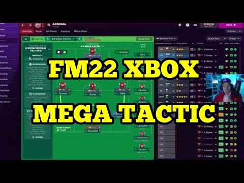 FM22 XBOX EDITION MEGA TACTIC | Football Manager 2022