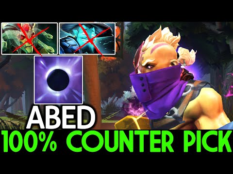 ABED [Anti Mage] Mana Void 100% Counter Pick One Ult Kill Dota 2