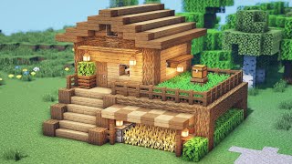 Minecraft: How to Build a Large Farm Survival House