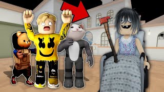 فيلم روبلوكس : ميس عفوفه سابت الملجئ ???????? وجات لينا مربية جديدة مرعبه ..!