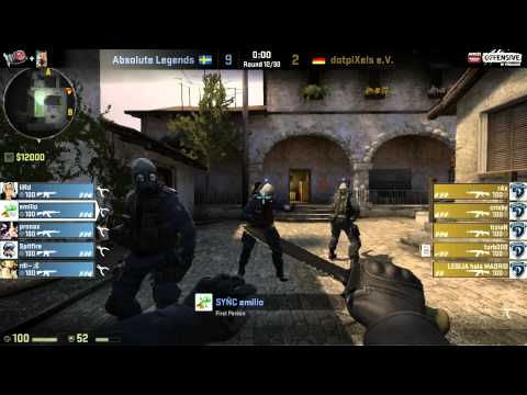 Absolute Legends vs. dotpiXels | Halbfinale, RADEON Offensive 2 | de_inferno Map 1