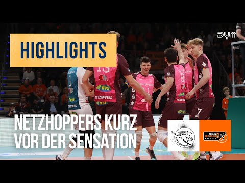 Energiequelle Netzhoppers KW - Berlin Recycling Volleys | Highlights Volleyball Bundesliga