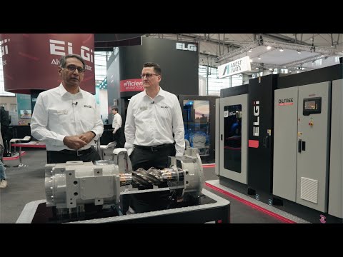 ELGi Introduces Advanced Compressed Air Solutions at Hannover Messe 2023!