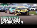 FULL RACES BTCC Round 10 11 And 12 Thruxton 2025 ITV Sport