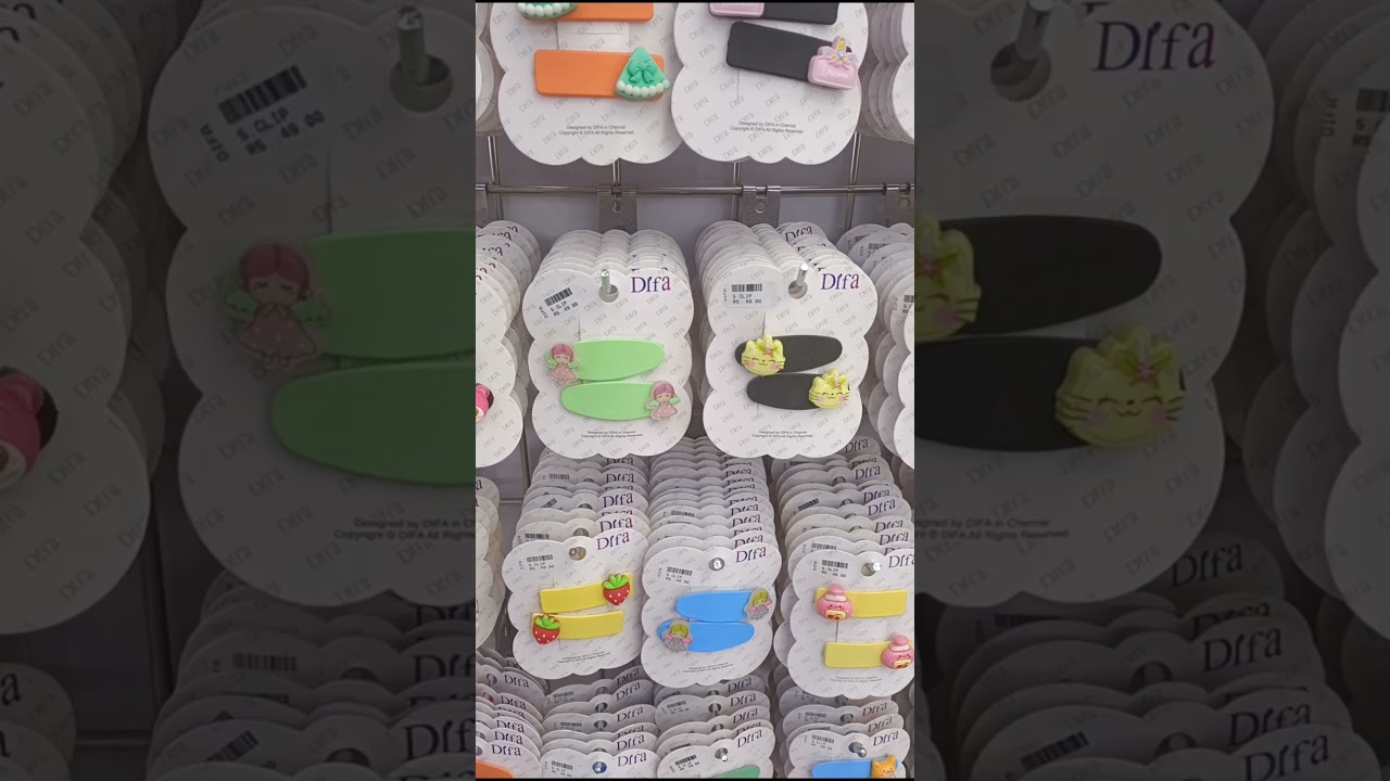 Wonderful hair accessories collections.......@DIFA #difa #difaer #er #bq #cosme #hair accessories