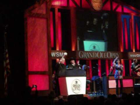 Chuck Wilder, Dub Armstrong, Steve Southard at Grand Ol' Opry