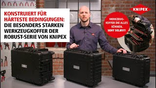 Die starken Werkzeugkoffer der Serie „Robust“ von KNIPEX // KNIPEX Werkstatt TV