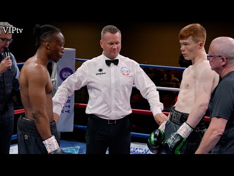 Alex Pattison v Victor Edagha on VIP's Bolton Show at The White's Hotel on July 15th 2023