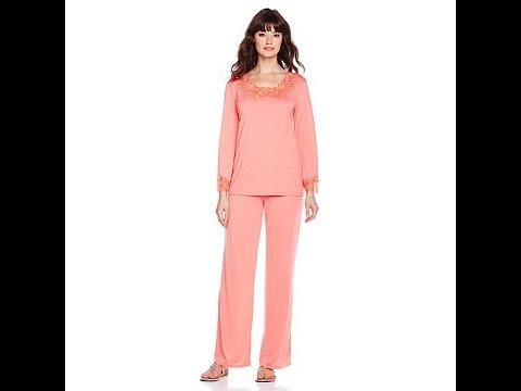 N Natori Congo Lace Pajama Set