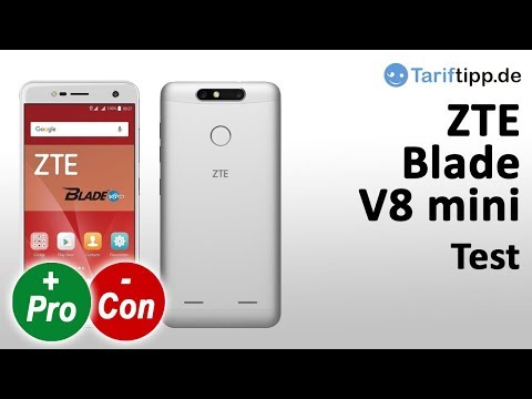 ZTE BLade V8 mini | Test deutsch | kompaktes 5" Handy mit Fingerabdrucksensor und Metallgehäuse