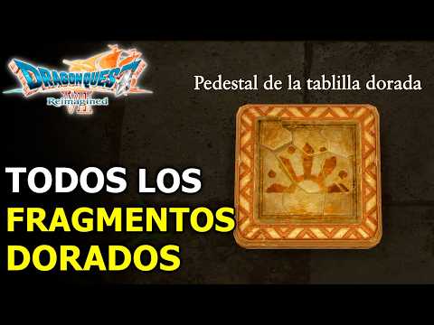 🟨 Todos los Fragmentos Dorados en Dragon Quest VII Reimagined 🪙 Localizaciones