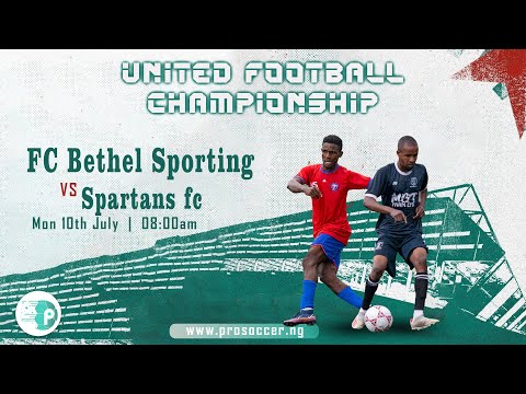 FC BETHEL SPORTING VS SPARTANS FC - UNITED FOOTBALL CHAMPIONSHIP MW6