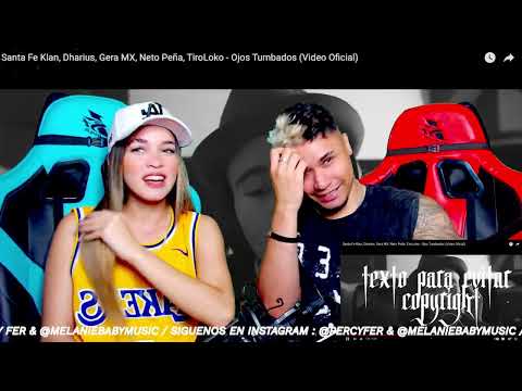 Santa Fe Klan, Dharius, Gera MX, Neto Peña, TiroLoko - Ojos Tumbados ( Reacción | Opinión )